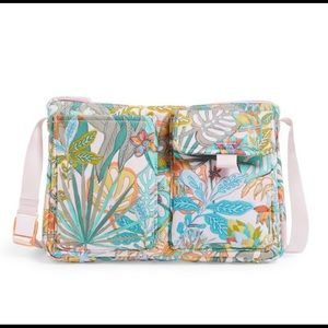 Vera Bradley • Utility Small Crossbody Bag/Recycled Cotton • Rain Forest Canopy